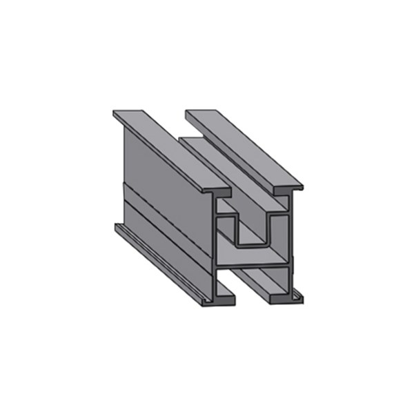 Picture of Outside dimensions: 25,3 x 37 mm
1x Mounting channel for threaded plate M8
1x Mounting channel for hammer head screw M8 or M10
